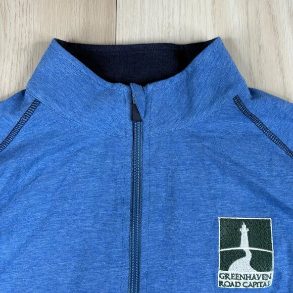 Tasc Bamboo Performance 1/4 Zip Long Sleeve Pullover Men’s Size S Small Blue Sol - Picture 3 of 9